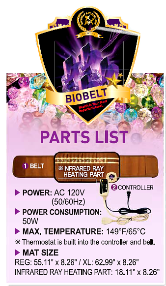Bio-Belt Parts